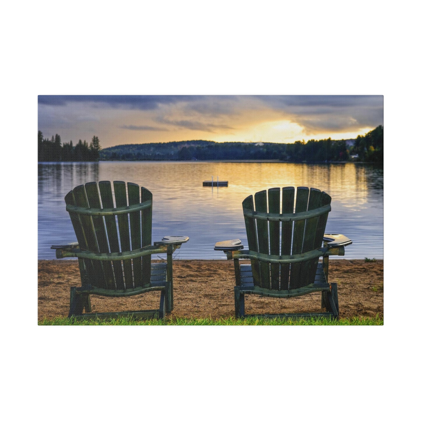 Adirondacks- beach- Matte Canvas, Stretched, 0.75"