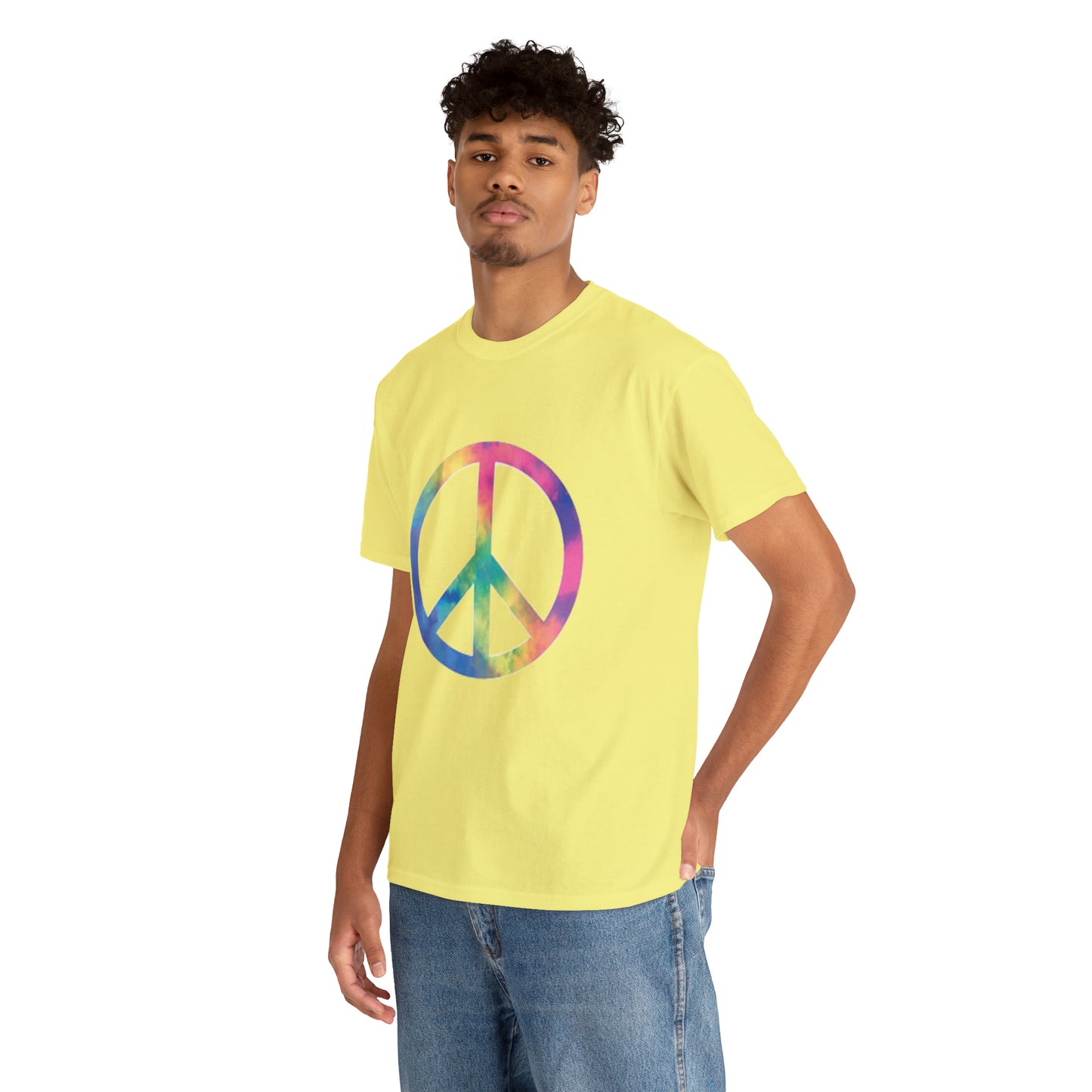Peace- Unisex Heavy Cotton Tee