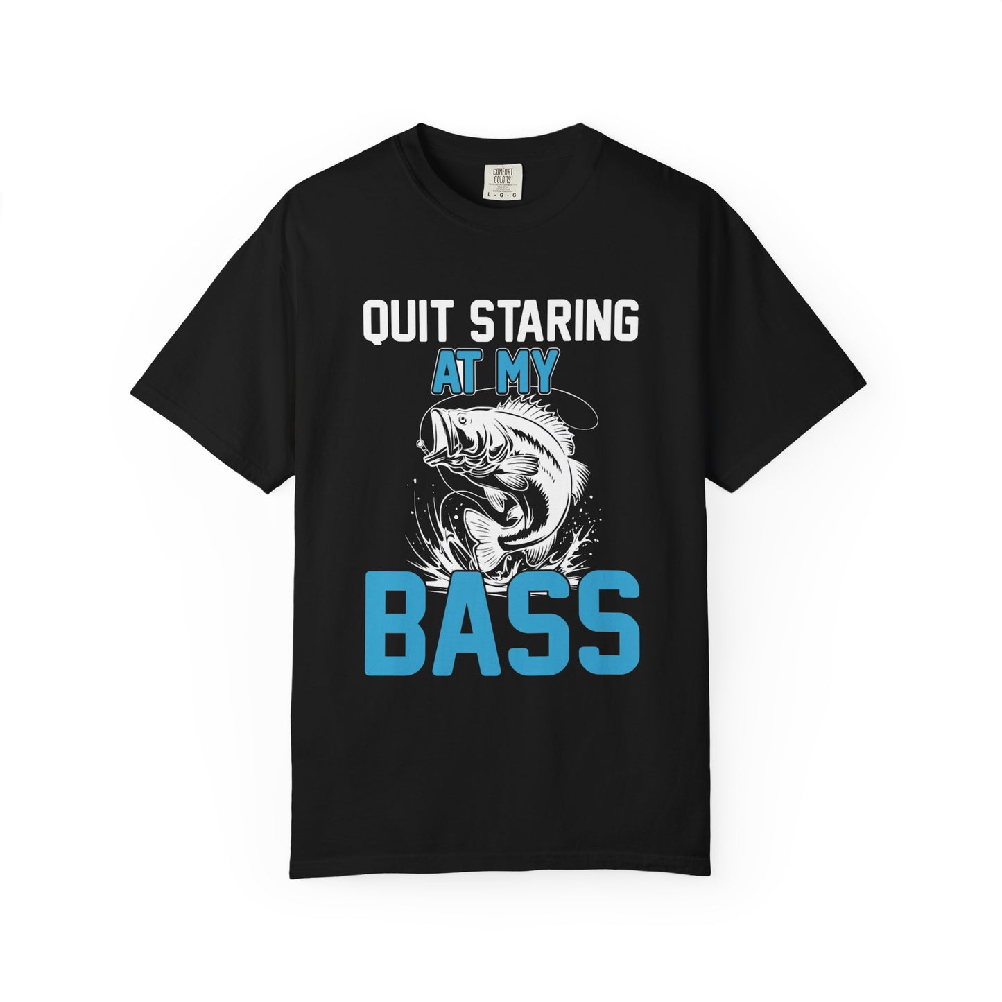 Fishing Enthusiast Graphic Tee, Funny Bass Fishing T-Shirt, Great for Outdoorsmen, Perfect Gift for Anglers, Unisex Beachwear