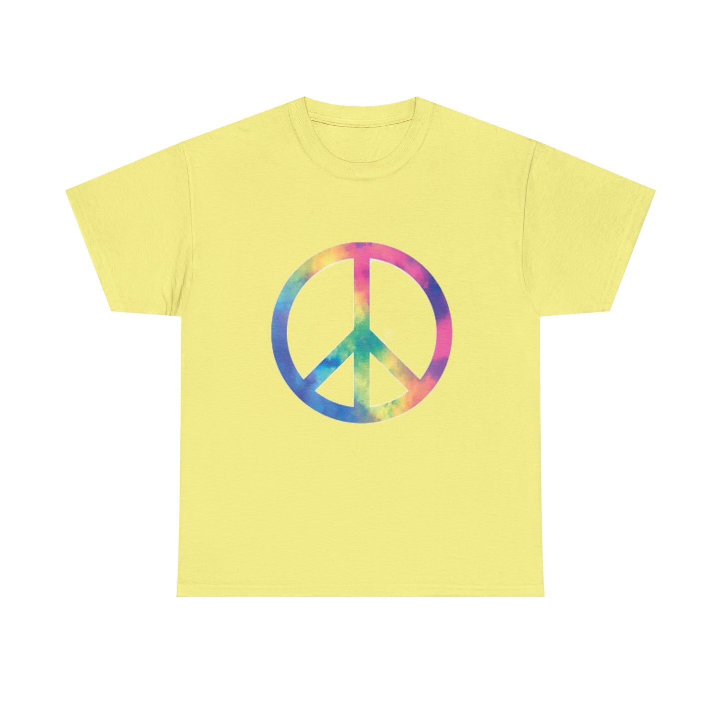 Peace- Unisex Heavy Cotton Tee
