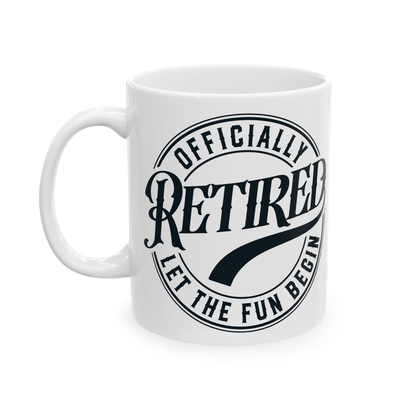 Retired Ceramic coffee Mug, (11oz, 15oz)