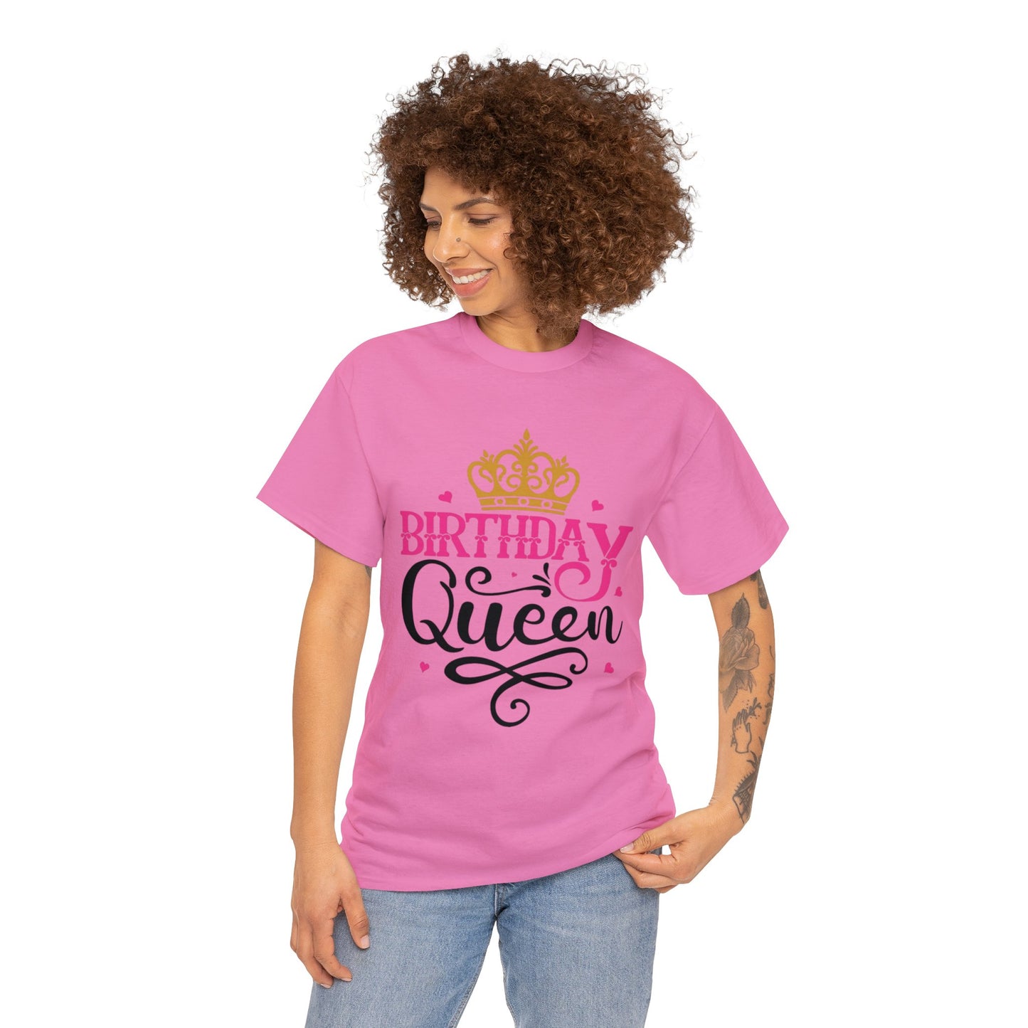Birthday queen— Heavy Cotton Tee