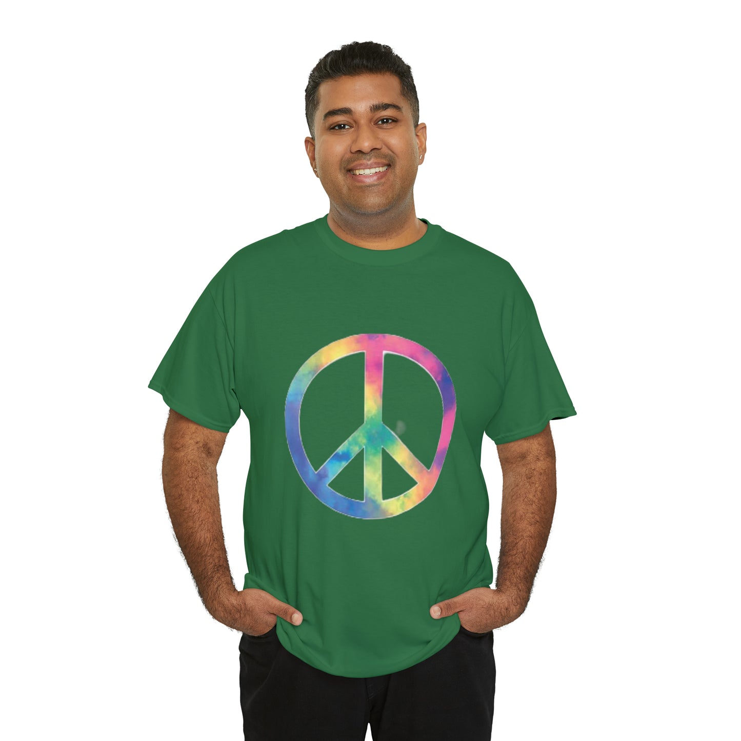 Peace- Unisex Heavy Cotton Tee