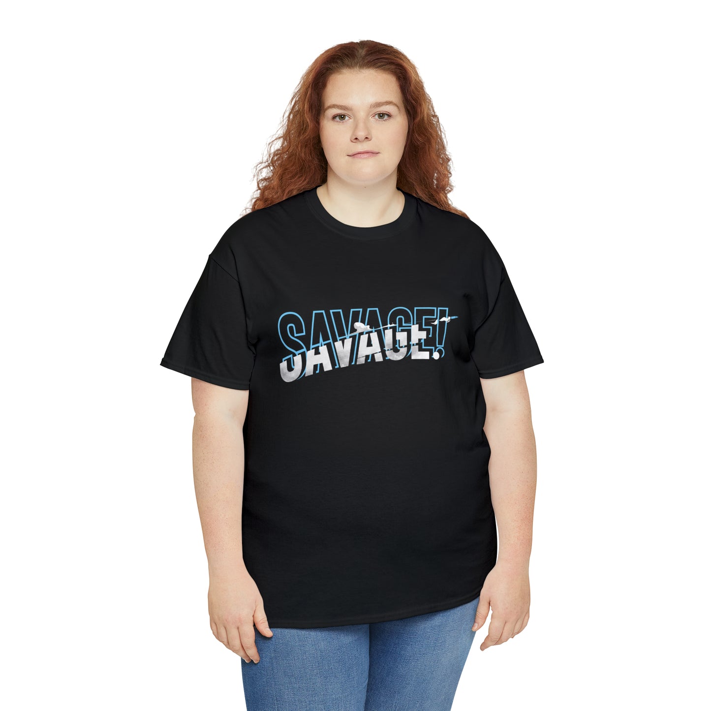 Savage- Heavy Cotton Tee