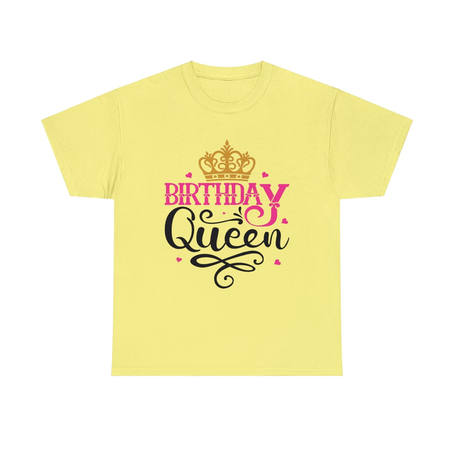 Birthday queen— Heavy Cotton Tee