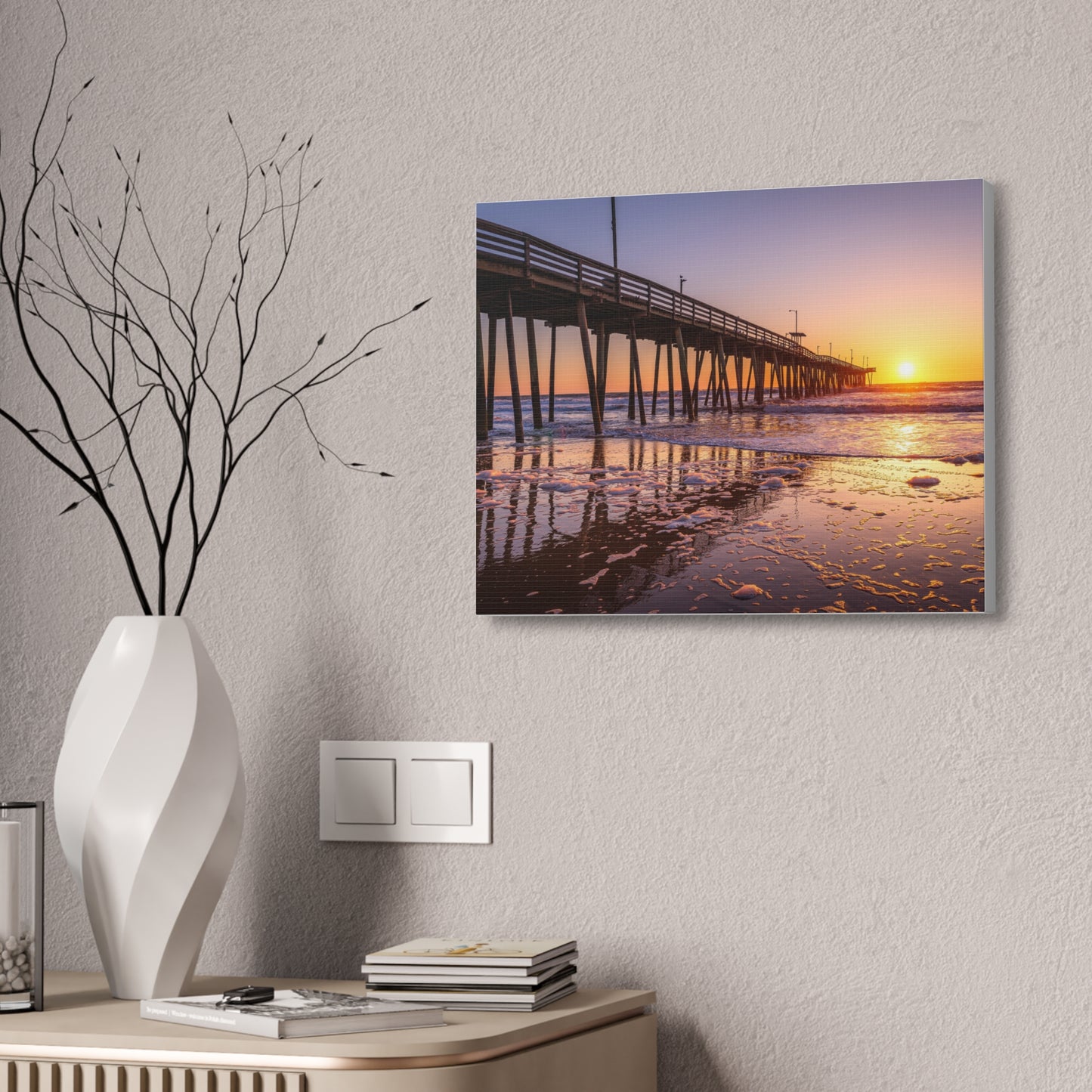 Boardwalk- Canvas Stretched, 1.5''