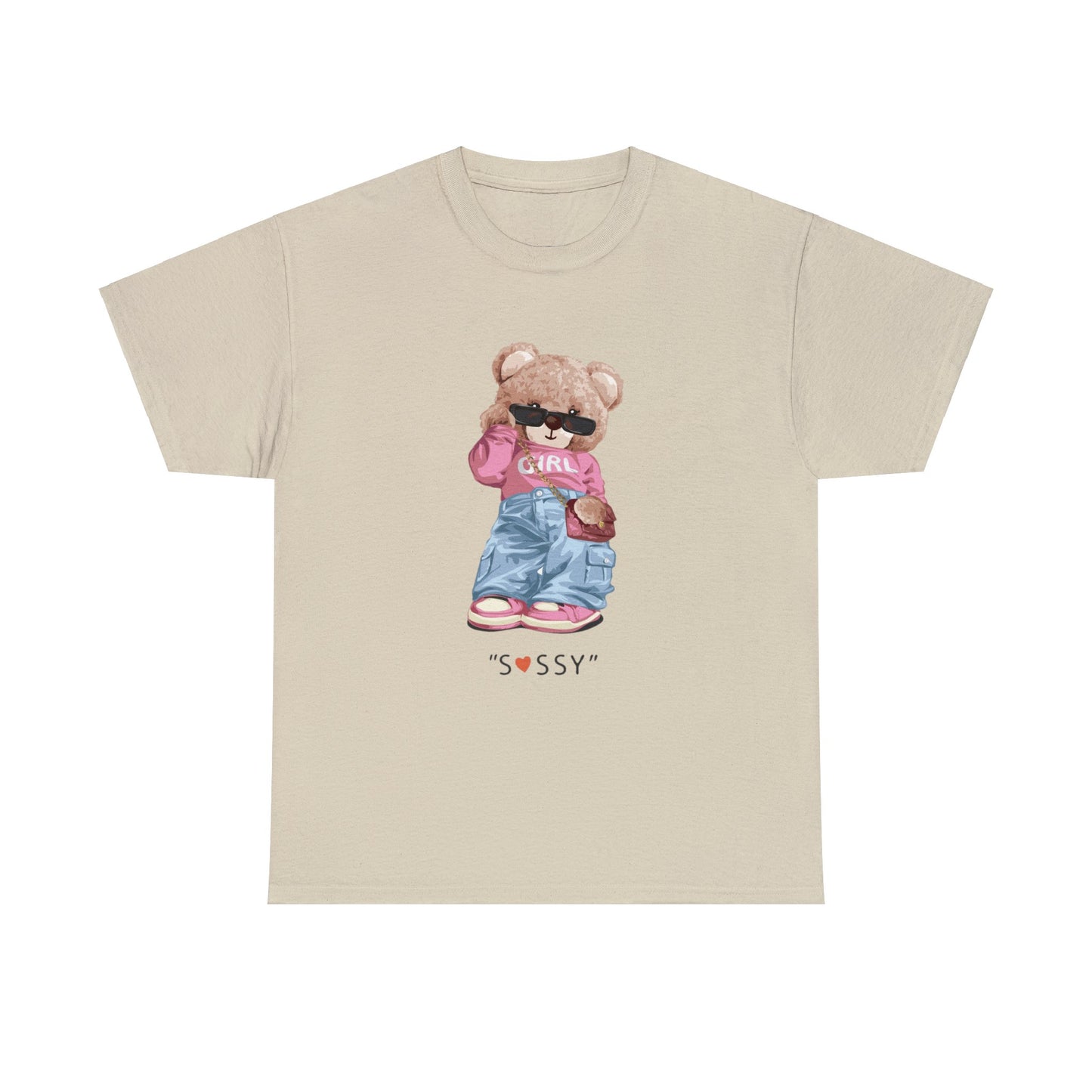 Sassy bear- Heavy Cotton Tee Shirt