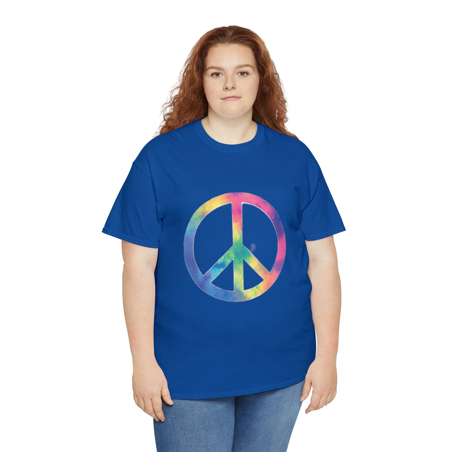 Peace- Unisex Heavy Cotton Tee