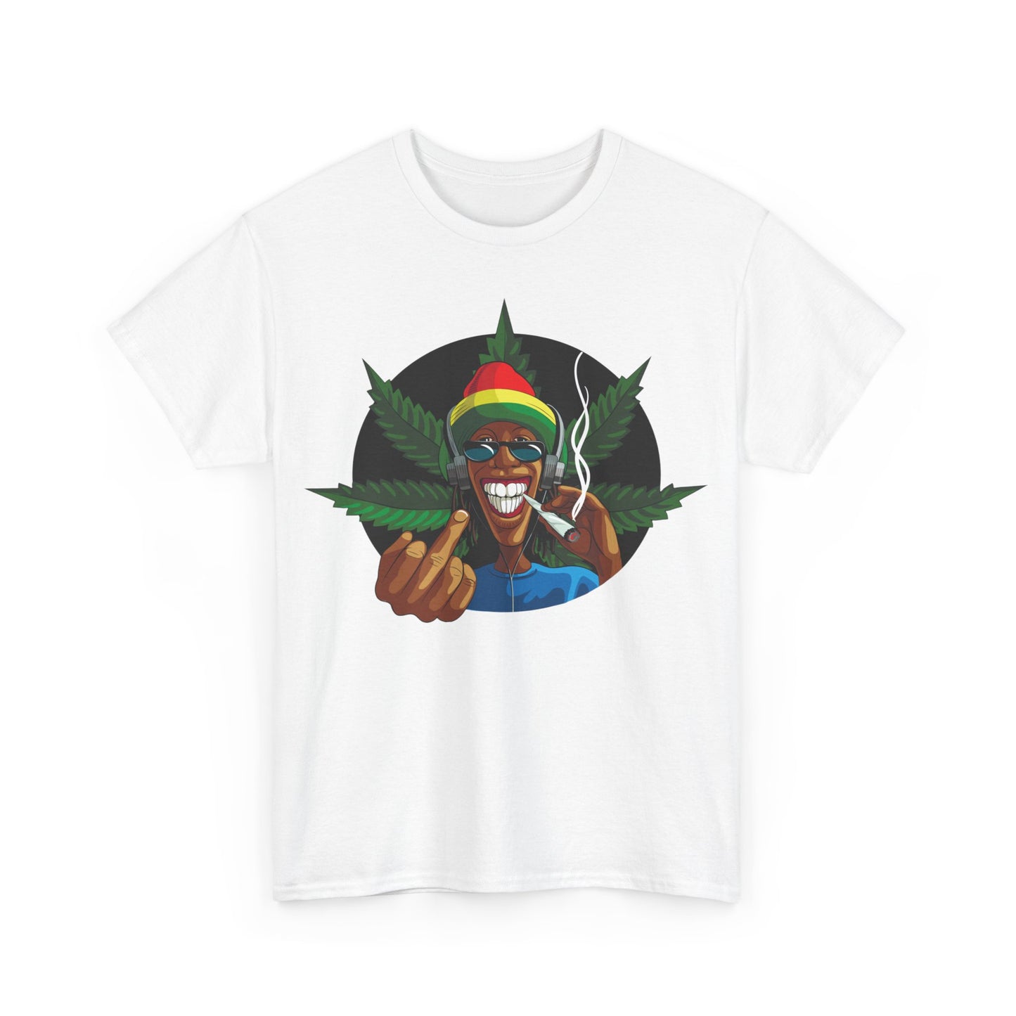 Fu # weed- Unisex Heavy Cotton Tee shirt