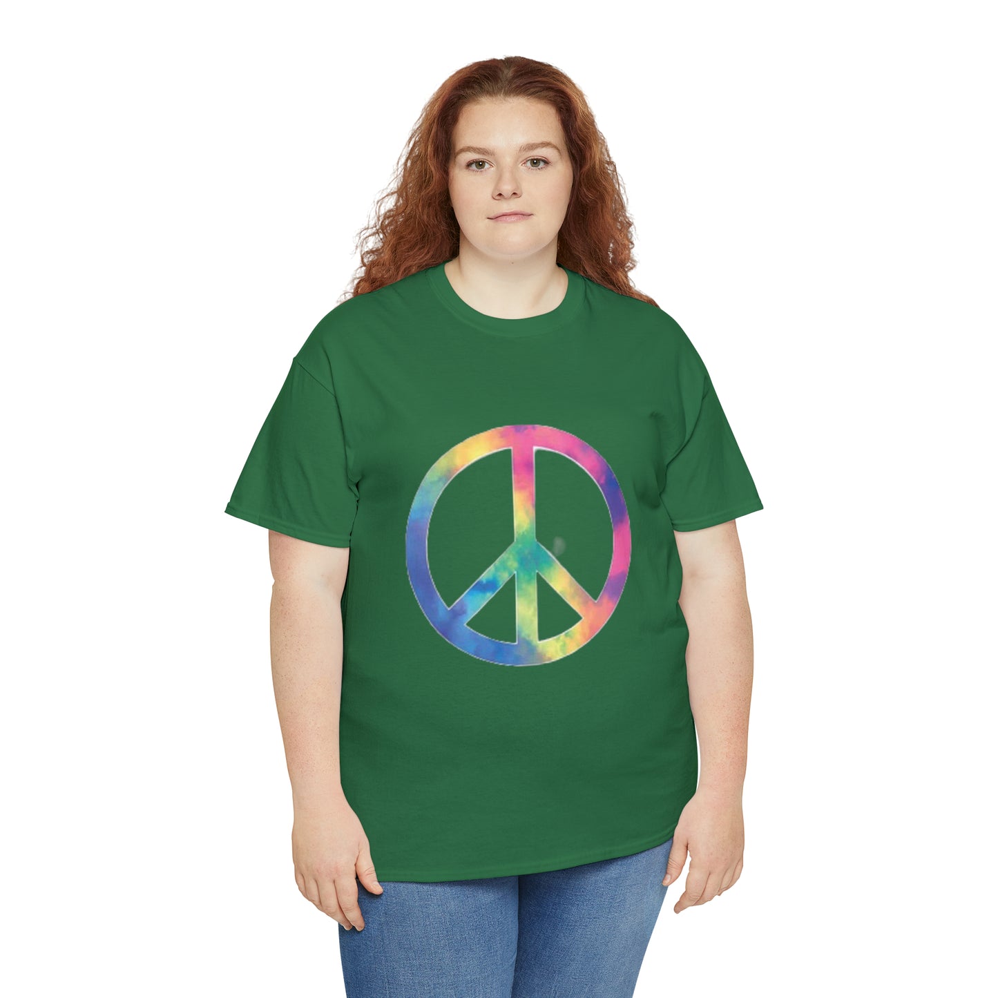Peace- Unisex Heavy Cotton Tee
