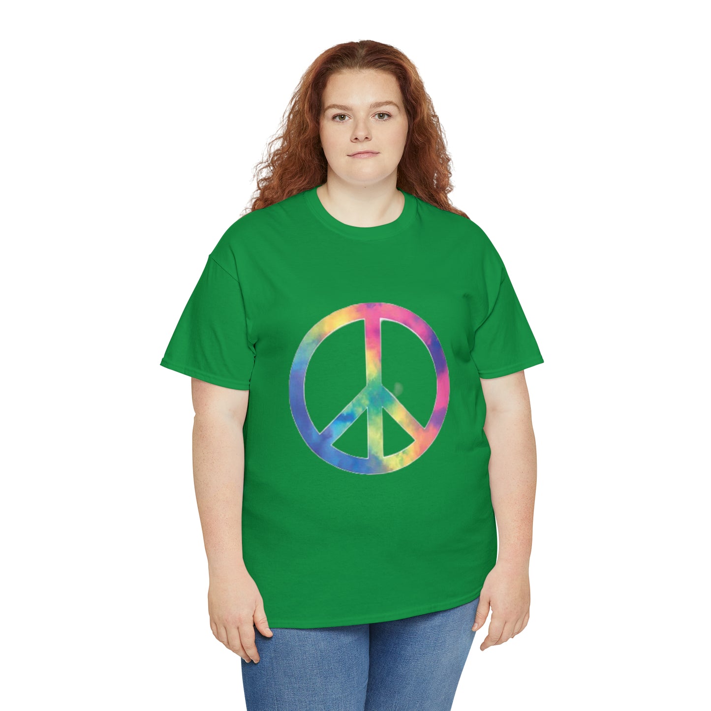 Peace- Unisex Heavy Cotton Tee