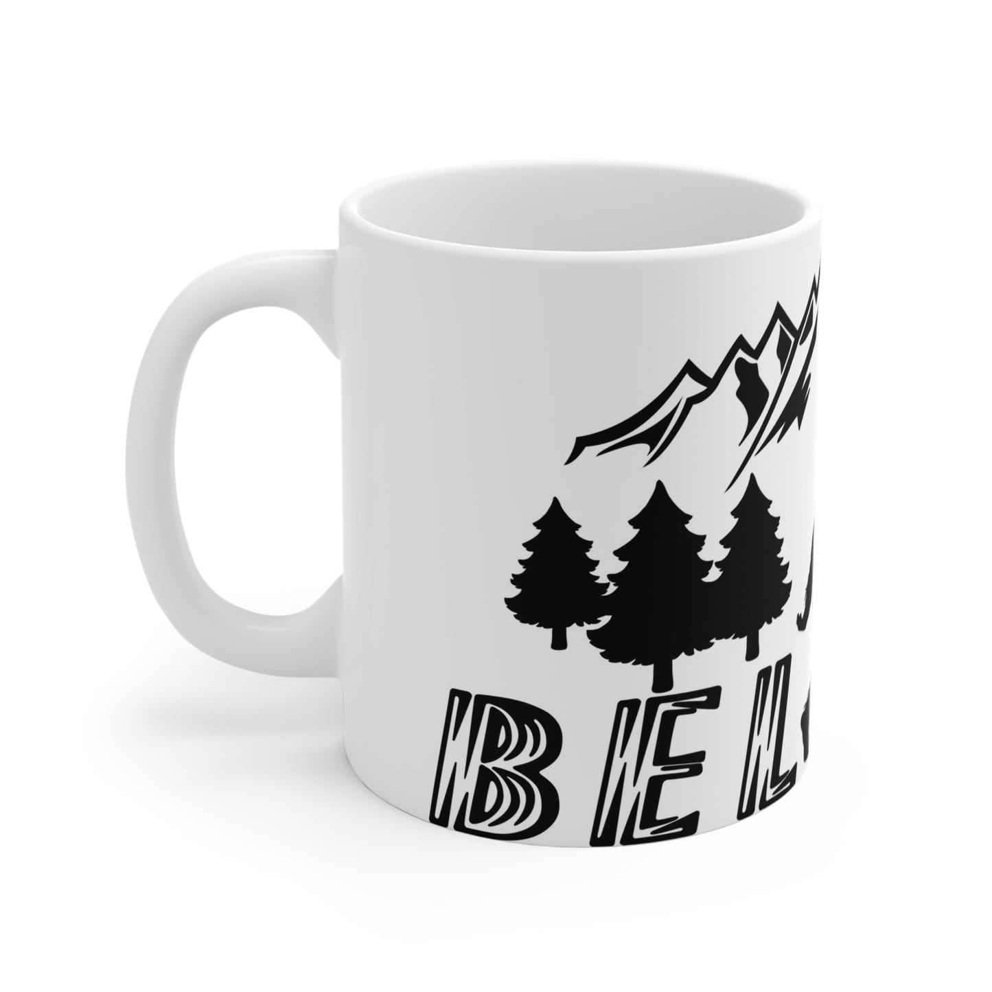 Adventure Awaits Bigfoot Mug - 11oz Mountain Design
