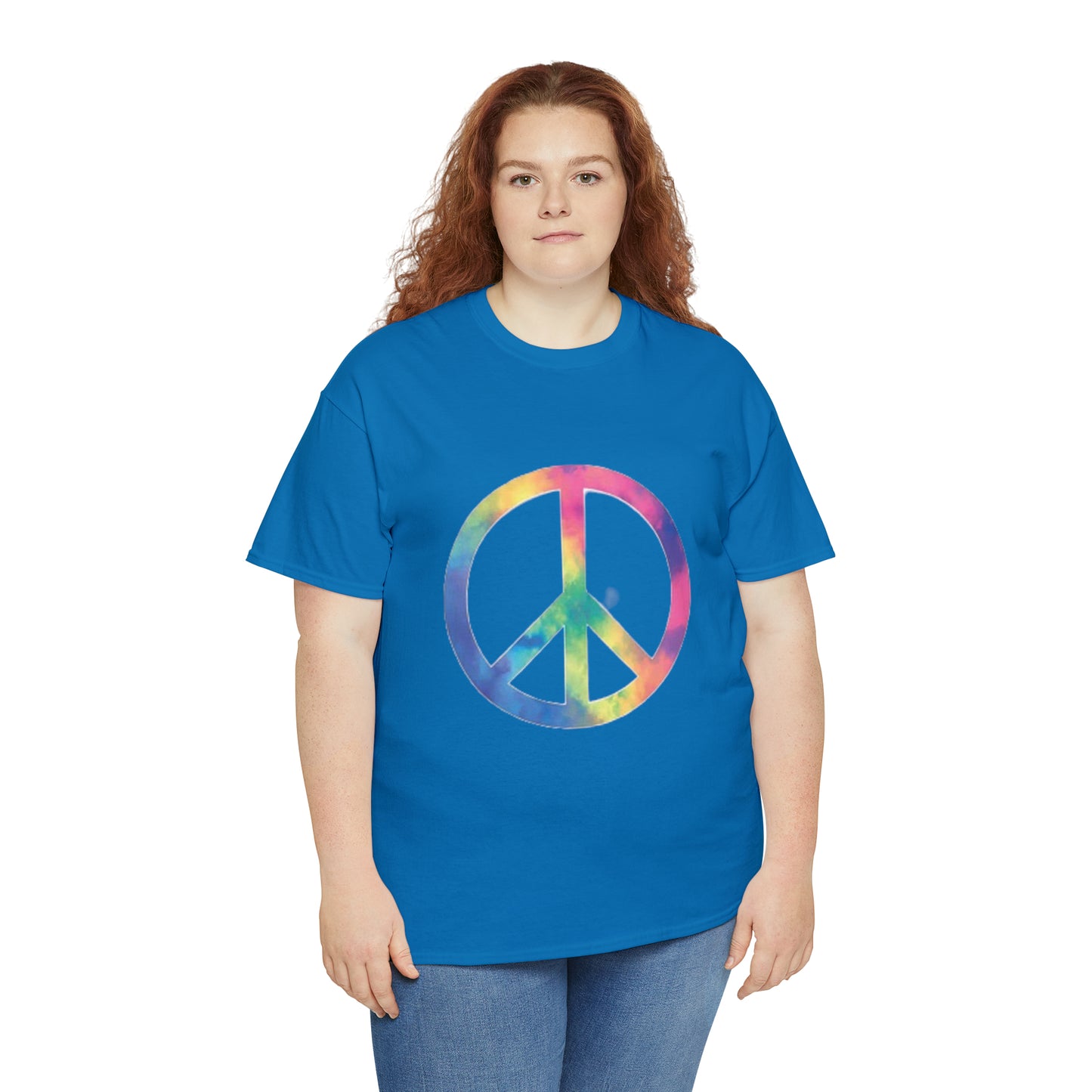 Peace- Unisex Heavy Cotton Tee