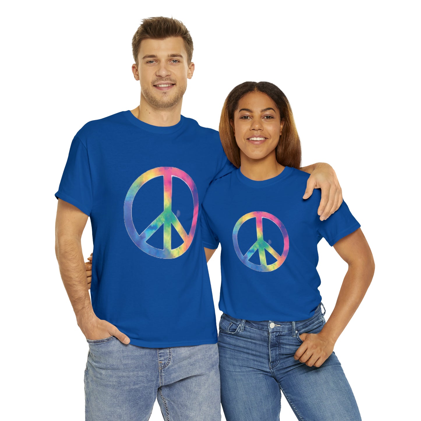 Peace- Unisex Heavy Cotton Tee