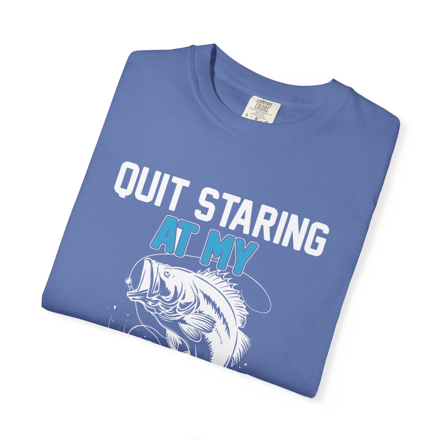 Fishing Enthusiast Graphic Tee, Funny Bass Fishing T-Shirt, Great for Outdoorsmen, Perfect Gift for Anglers, Unisex Beachwear