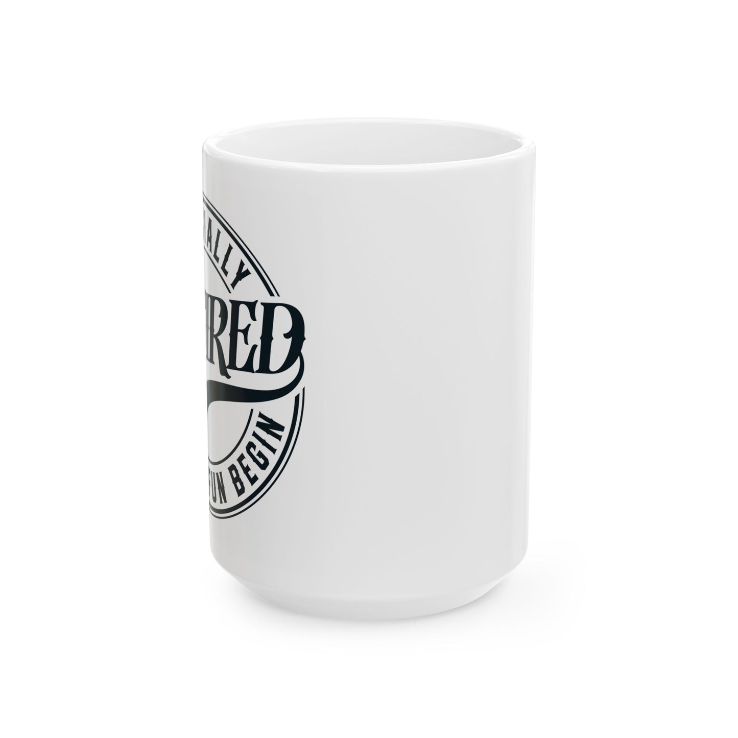 Retired Ceramic coffee Mug, (11oz, 15oz)