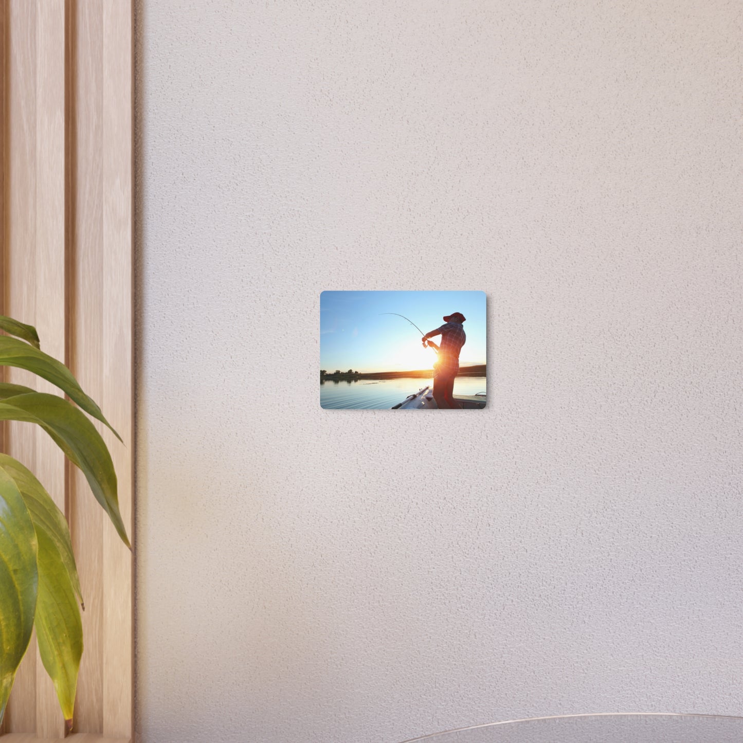 Fishing— Metal Art Sign