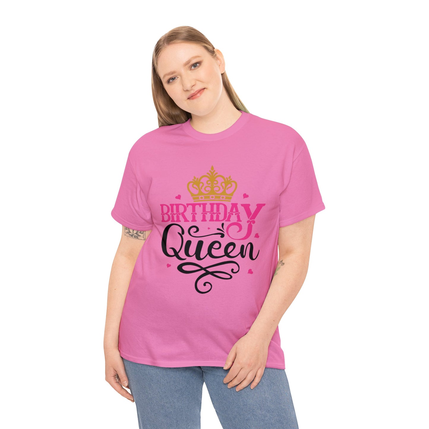 Birthday queen— Heavy Cotton Tee