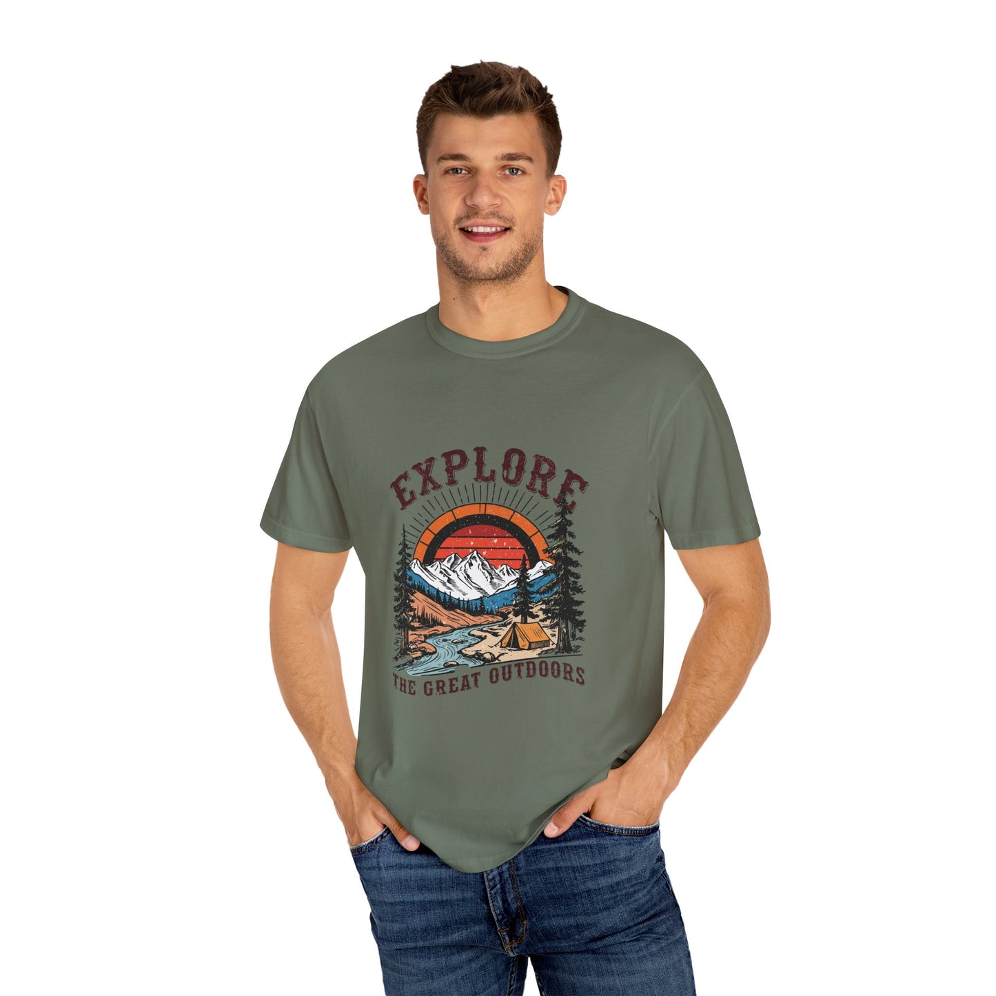 Explore the Great Outdoors Unisex Garment-Dyed T-Shirt