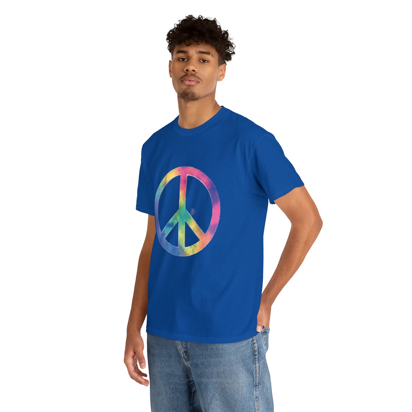 Peace- Unisex Heavy Cotton Tee