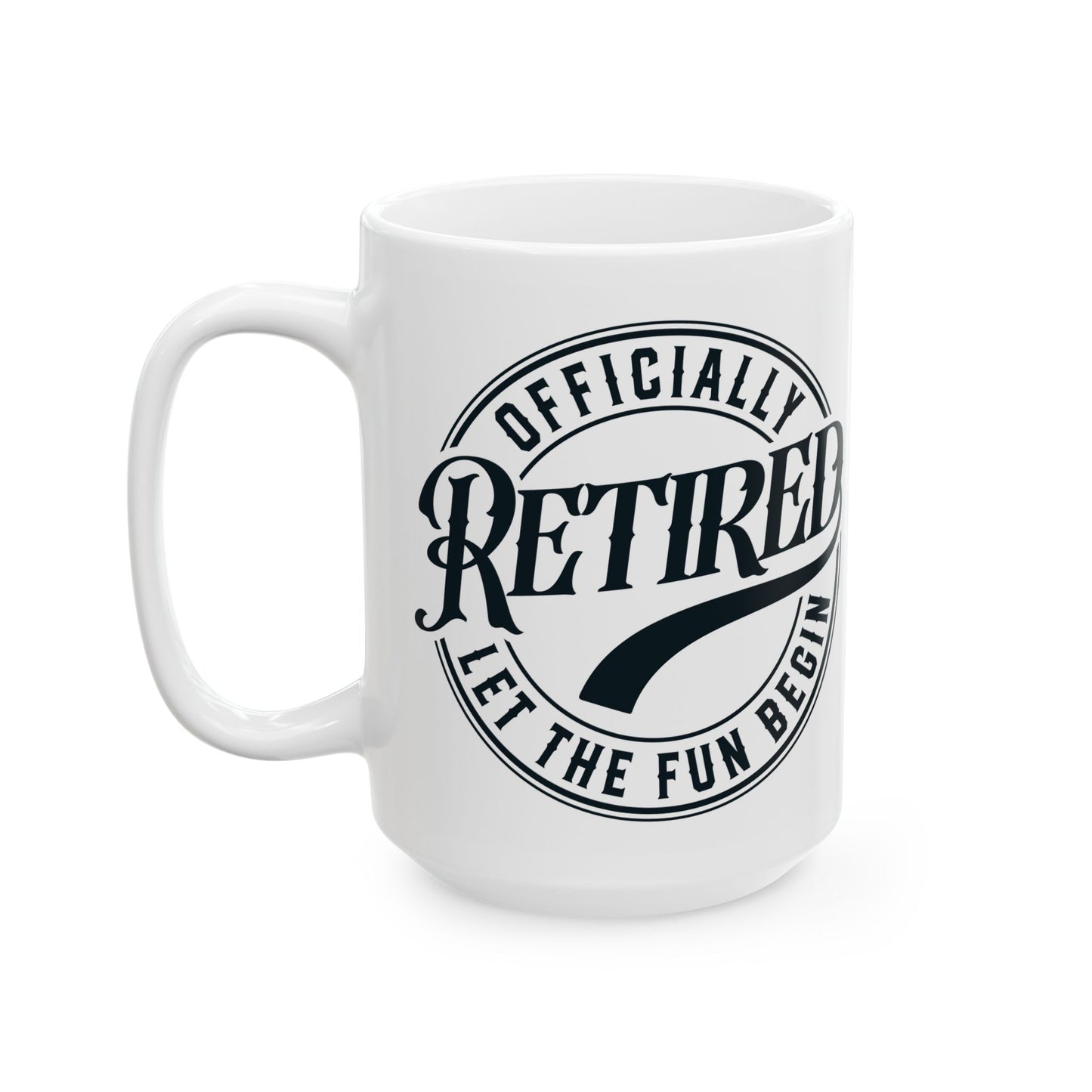 Retired Ceramic coffee Mug, (11oz, 15oz)