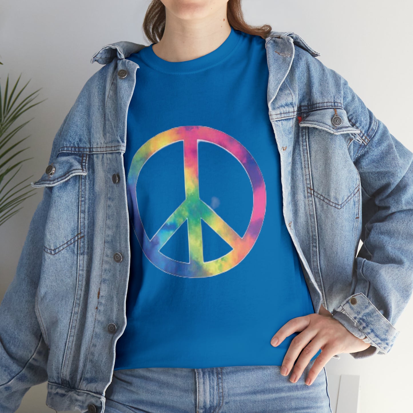 Peace- Unisex Heavy Cotton Tee