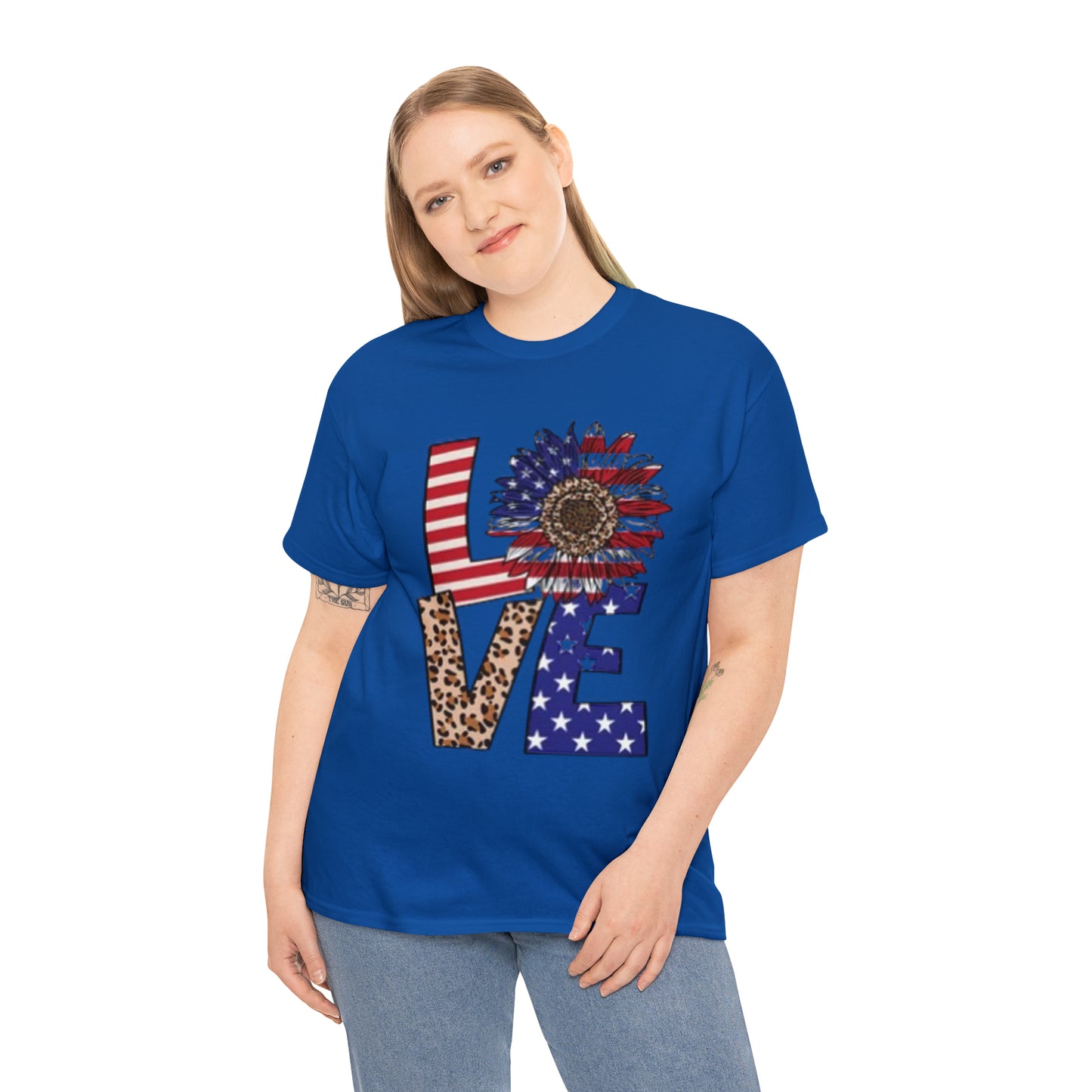 USA love- Heavy Cotton Tee