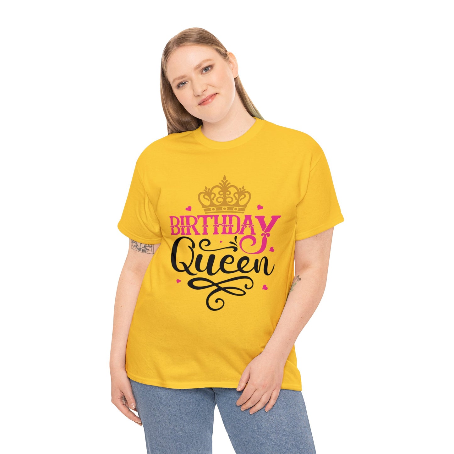 Birthday queen— Heavy Cotton Tee
