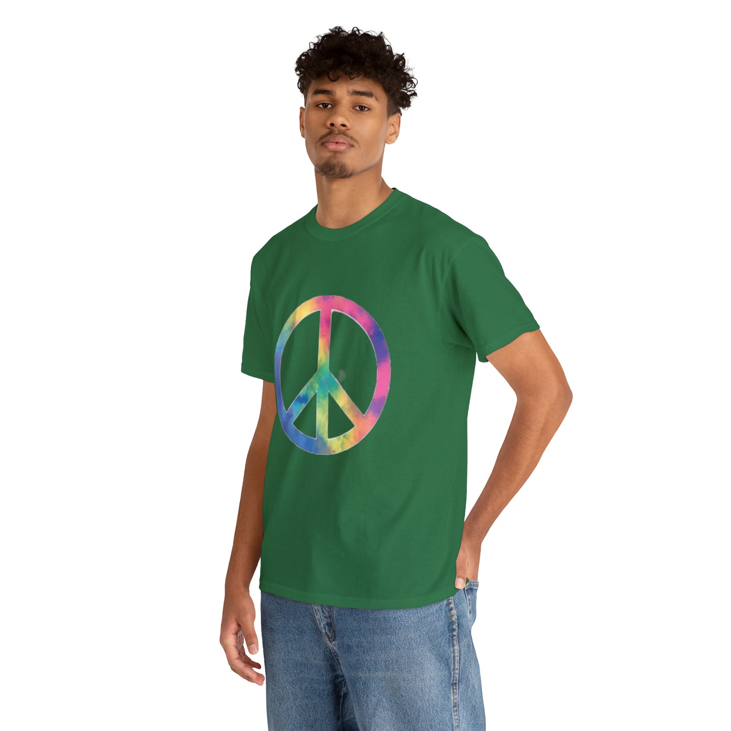 Peace- Unisex Heavy Cotton Tee