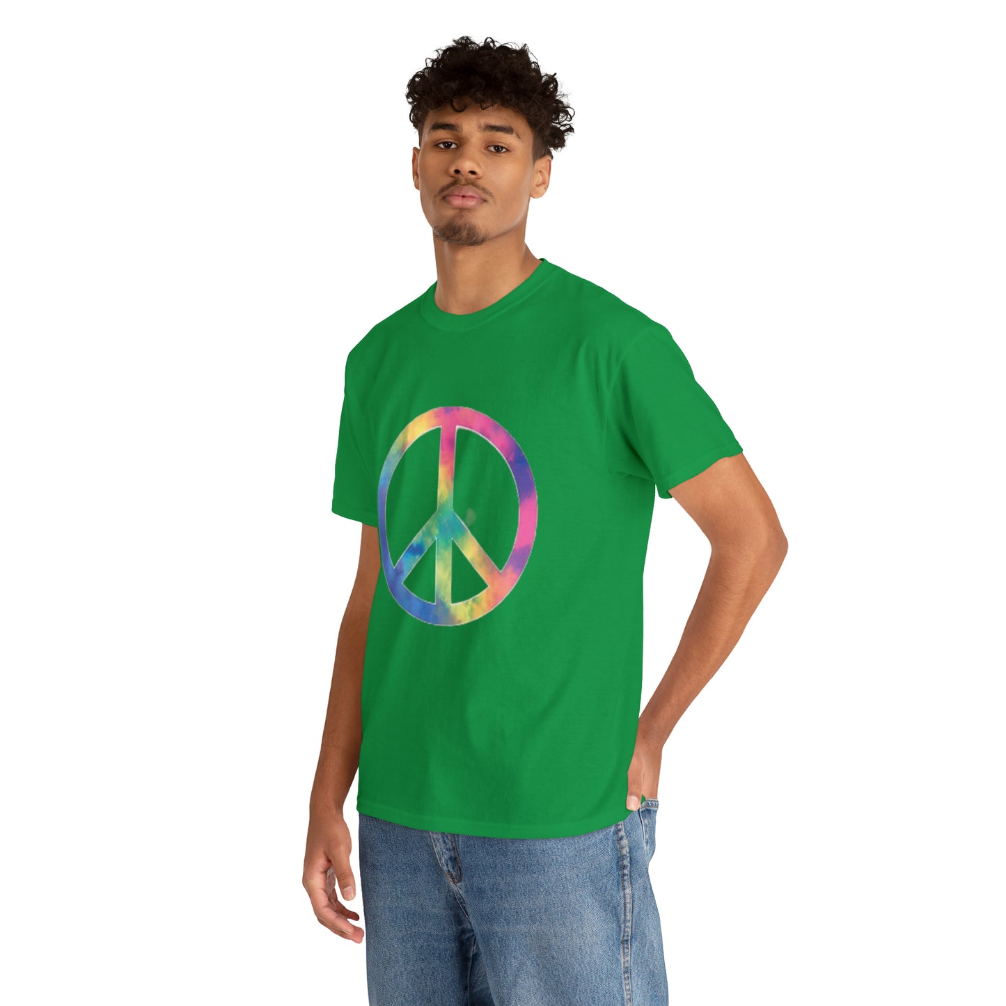 Peace- Unisex Heavy Cotton Tee