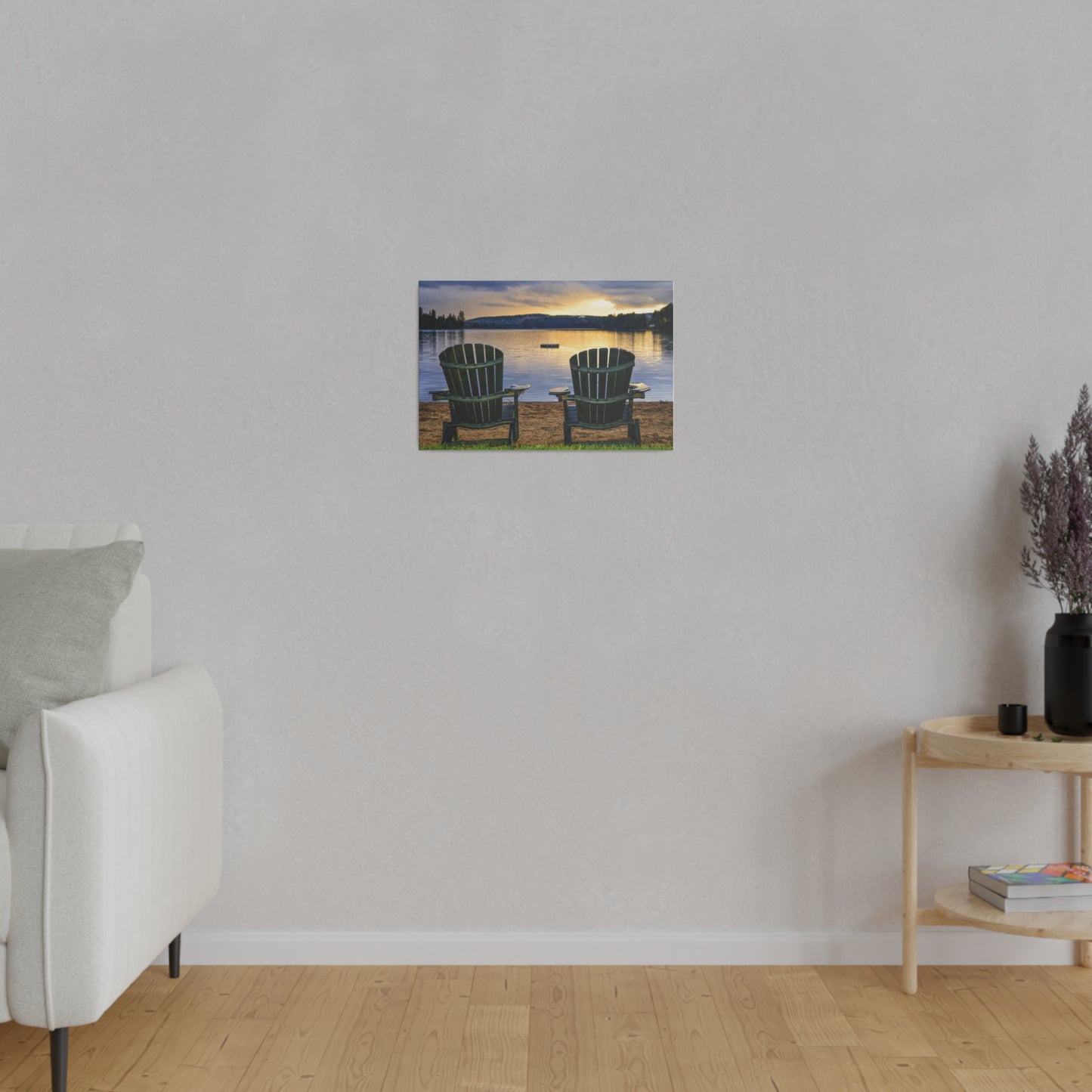 Adirondacks- beach- Matte Canvas, Stretched, 0.75"