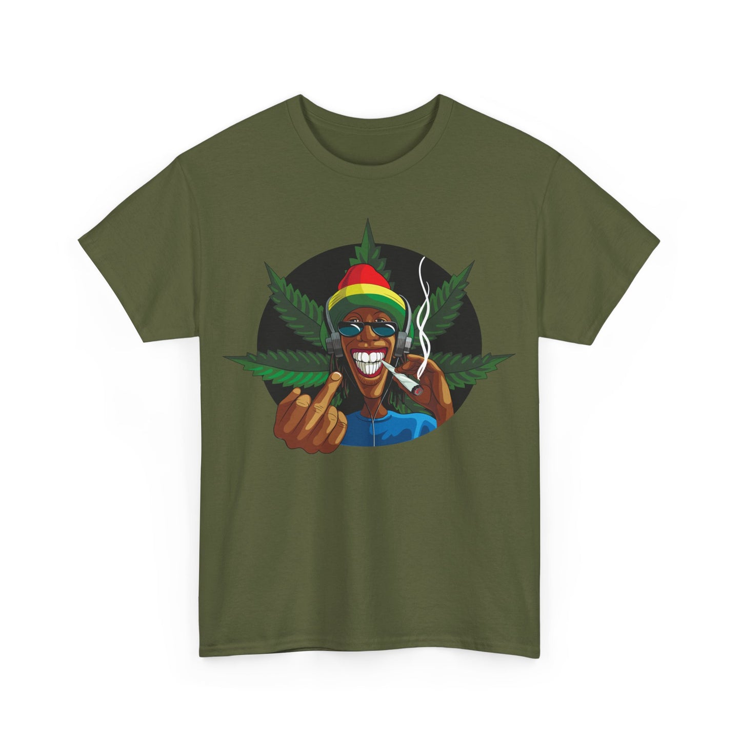 Fu # weed- Unisex Heavy Cotton Tee shirt