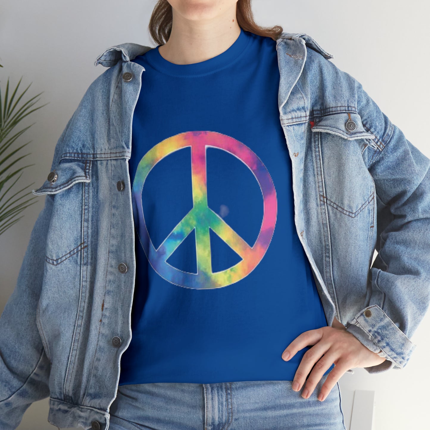 Peace- Unisex Heavy Cotton Tee