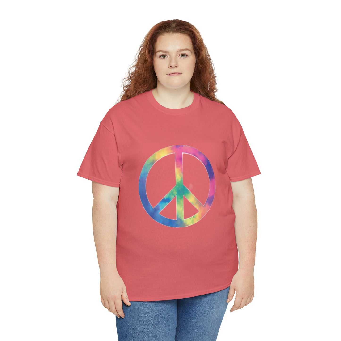 Peace- Unisex Heavy Cotton Tee