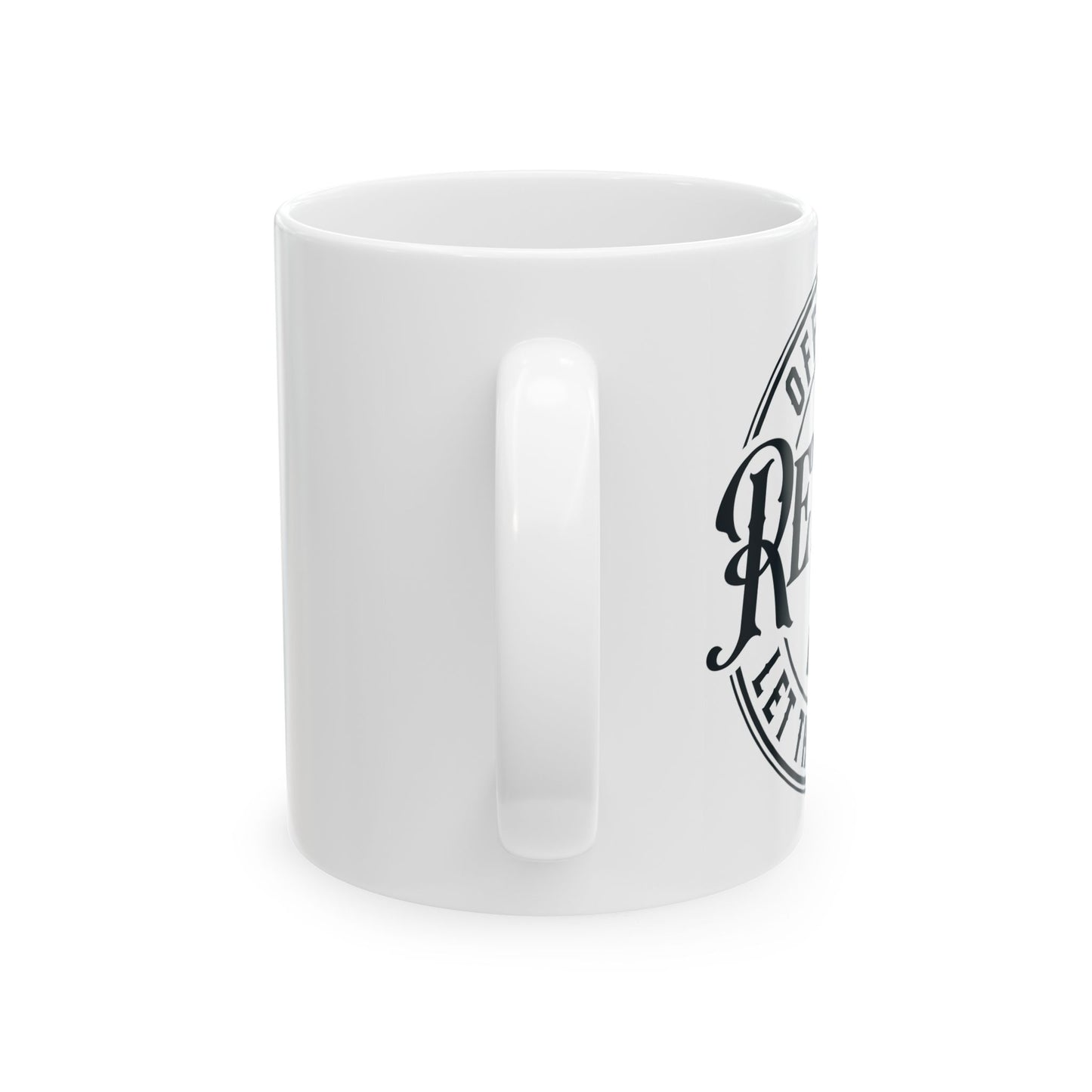 Retired Ceramic coffee Mug, (11oz, 15oz)