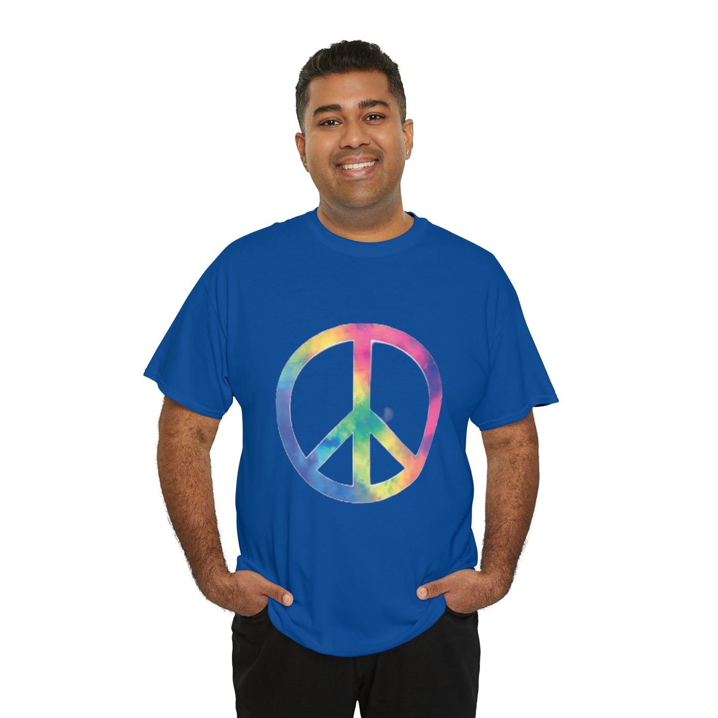 Peace- Unisex Heavy Cotton Tee