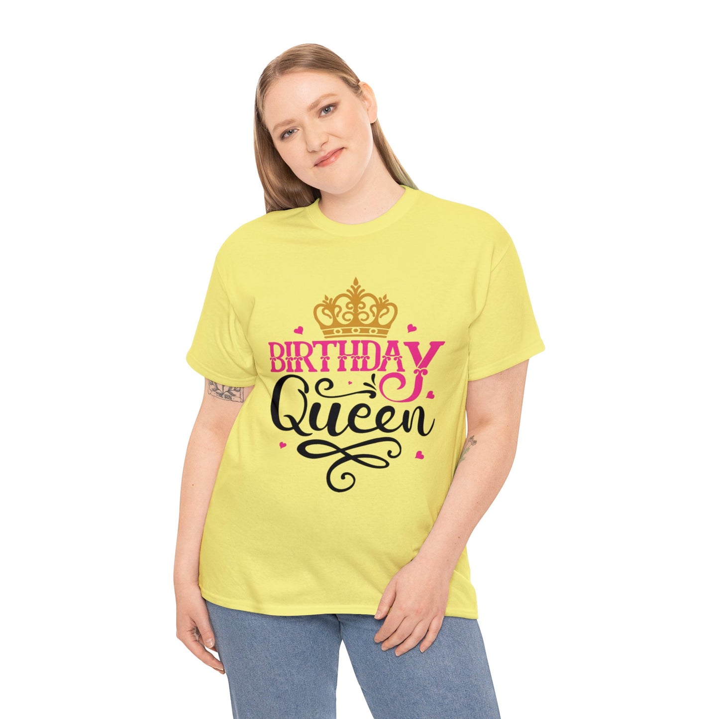 Birthday queen— Heavy Cotton Tee