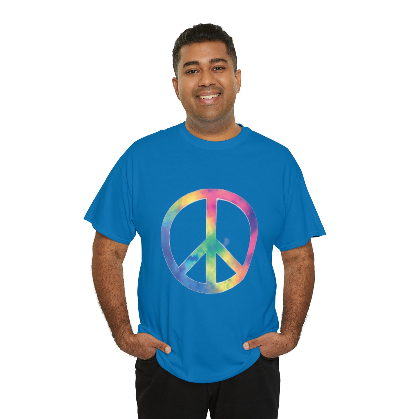Peace- Unisex Heavy Cotton Tee