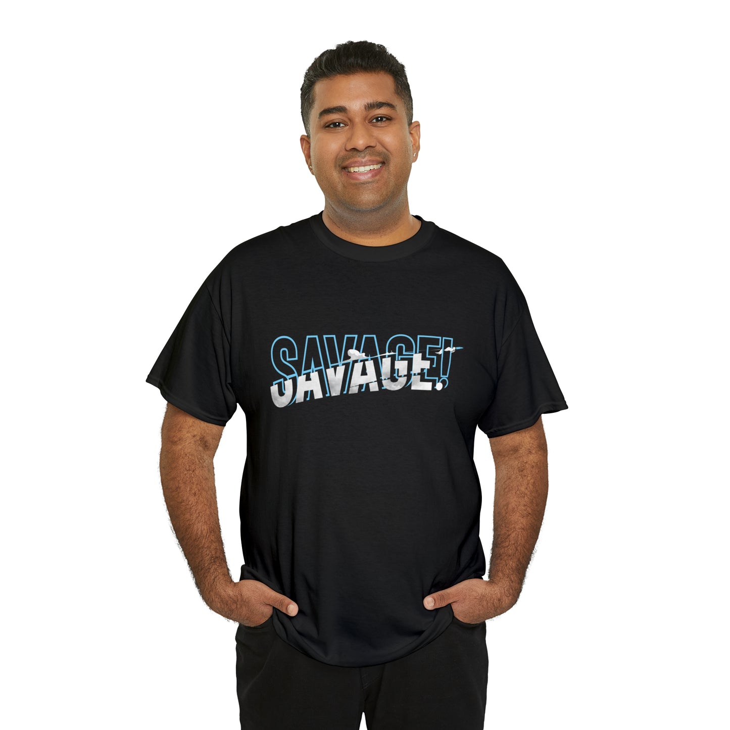 Savage- Heavy Cotton Tee