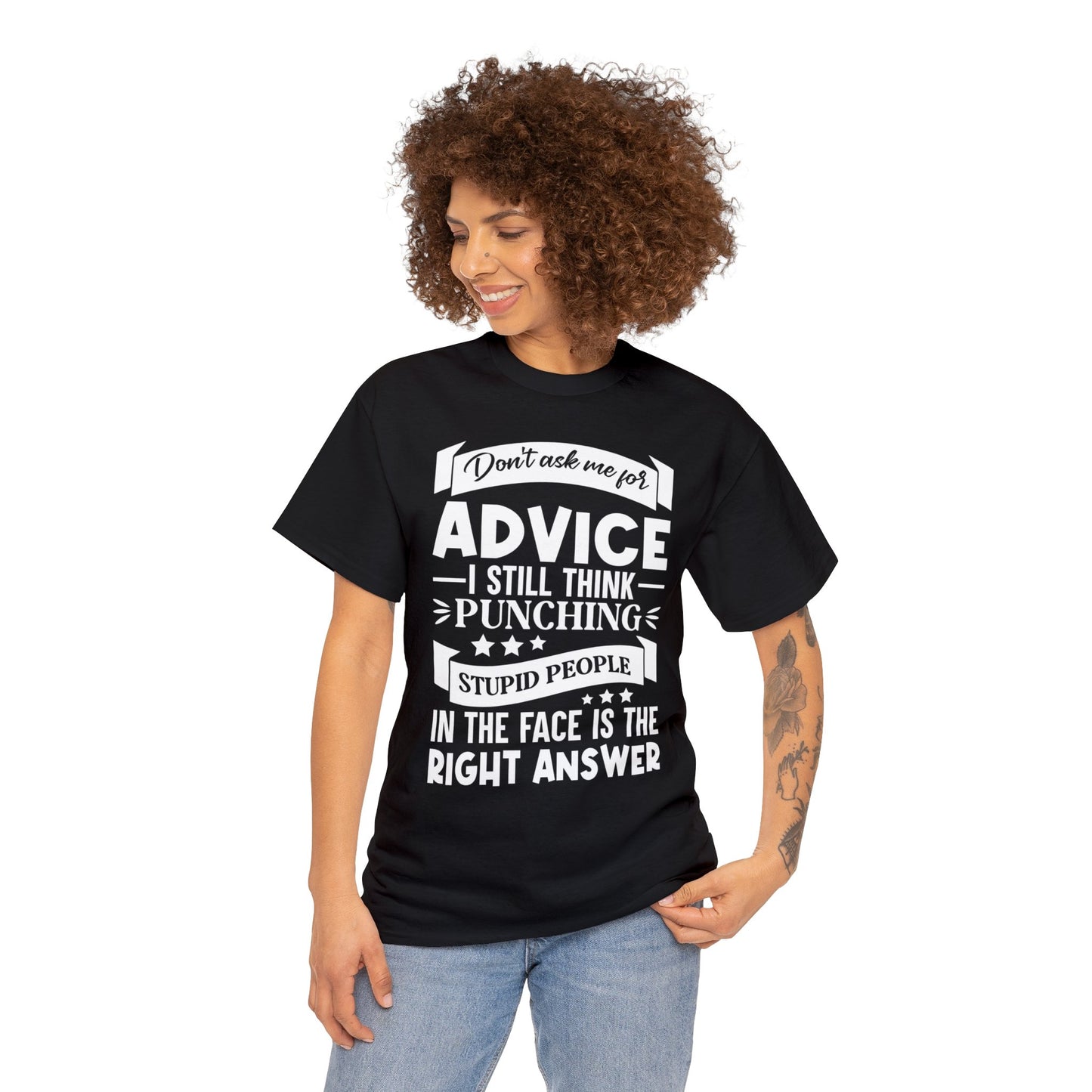 Don’t ask me-Unisex Heavy Cotton Tee