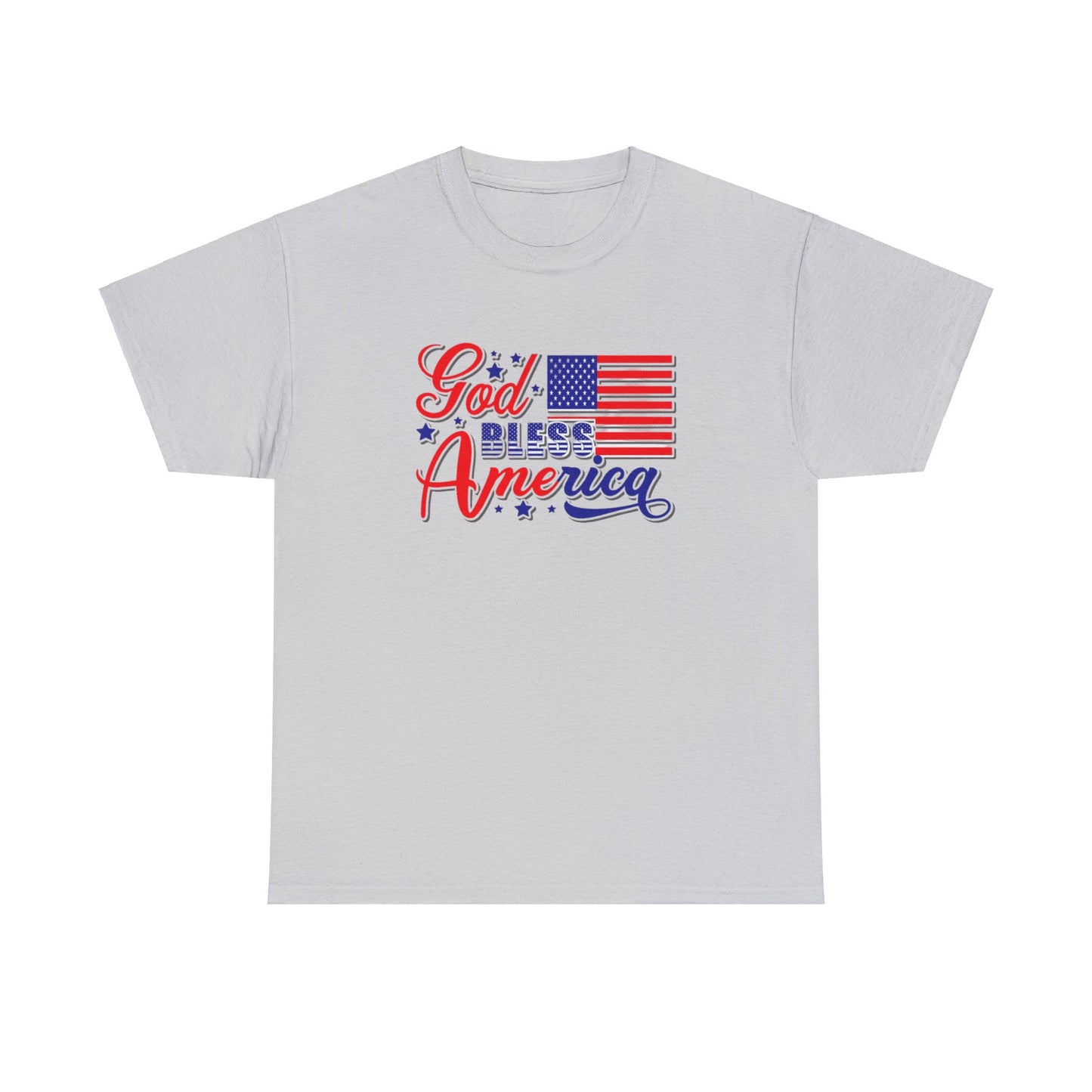 God bless America Heavy Cotton Tee shirt