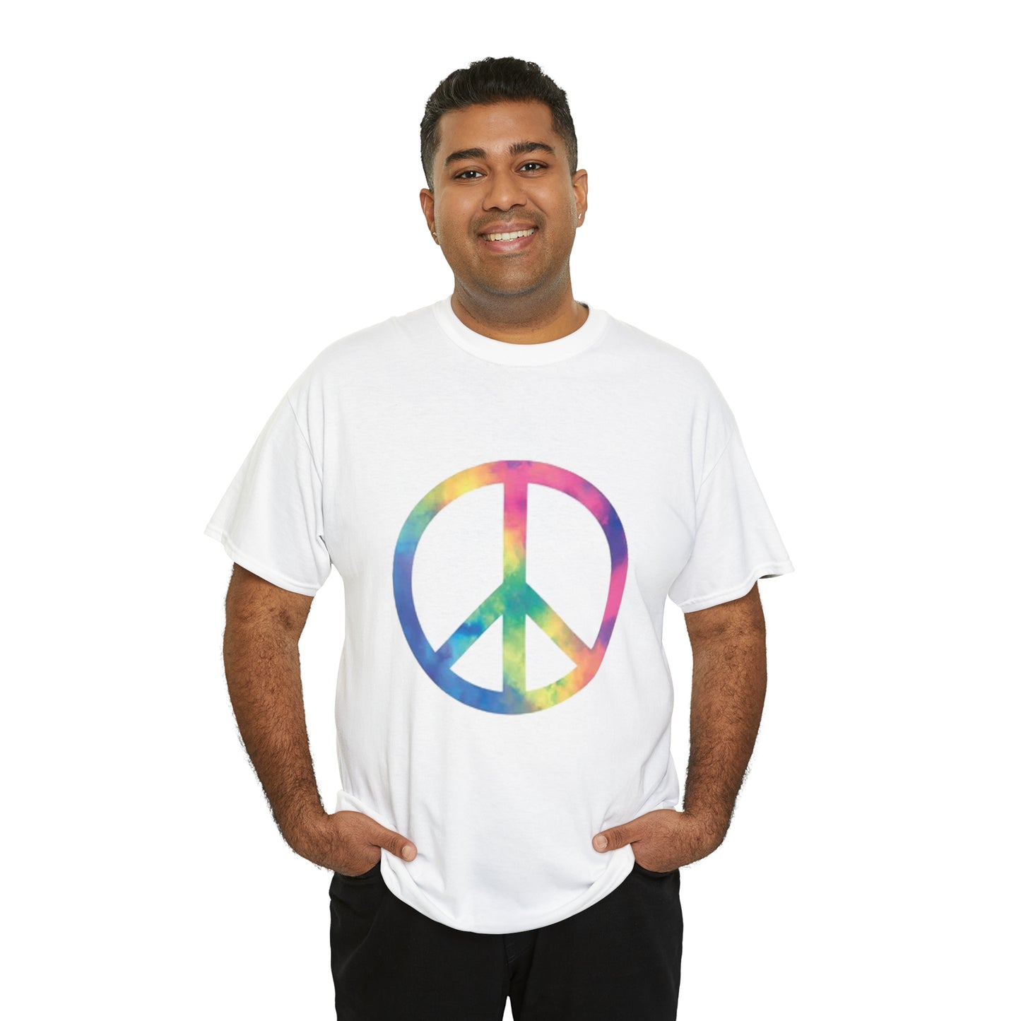 Peace- Unisex Heavy Cotton Tee
