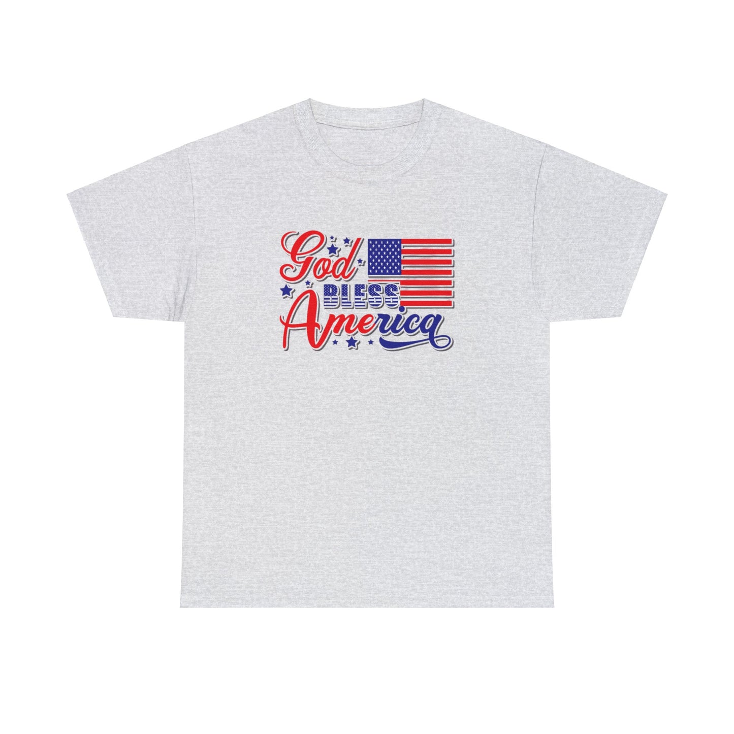 God bless America Heavy Cotton Tee shirt
