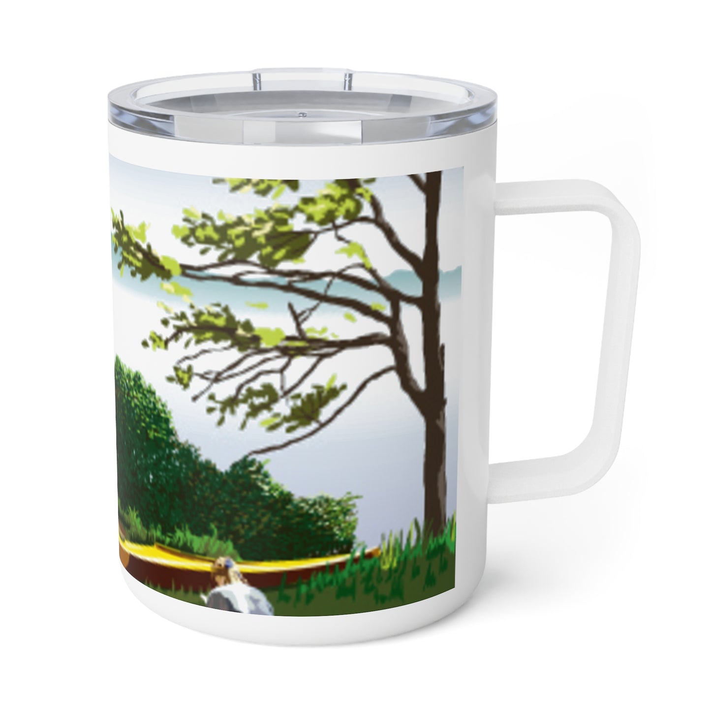 Insulated Coffee Mug, 10oz