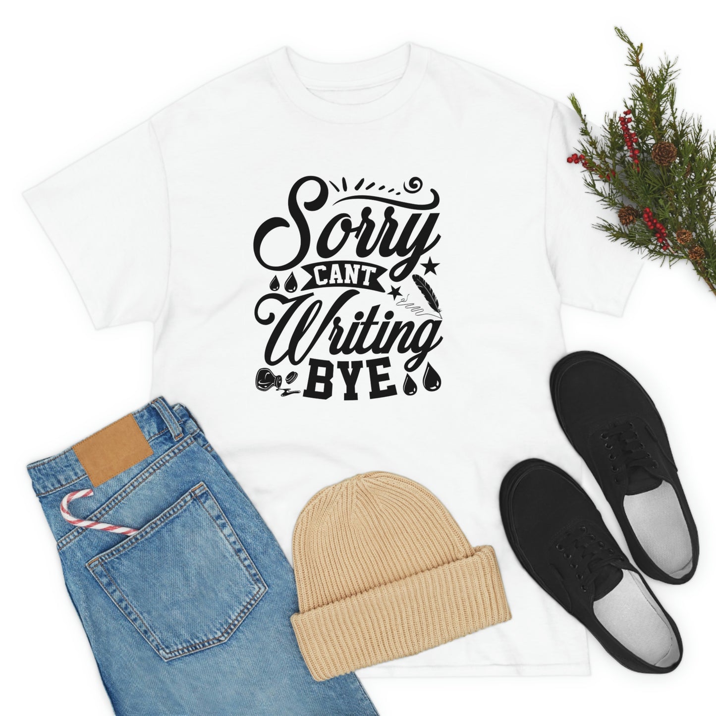 Sorry can’t writing- Unisex Heavy Cotton Tee