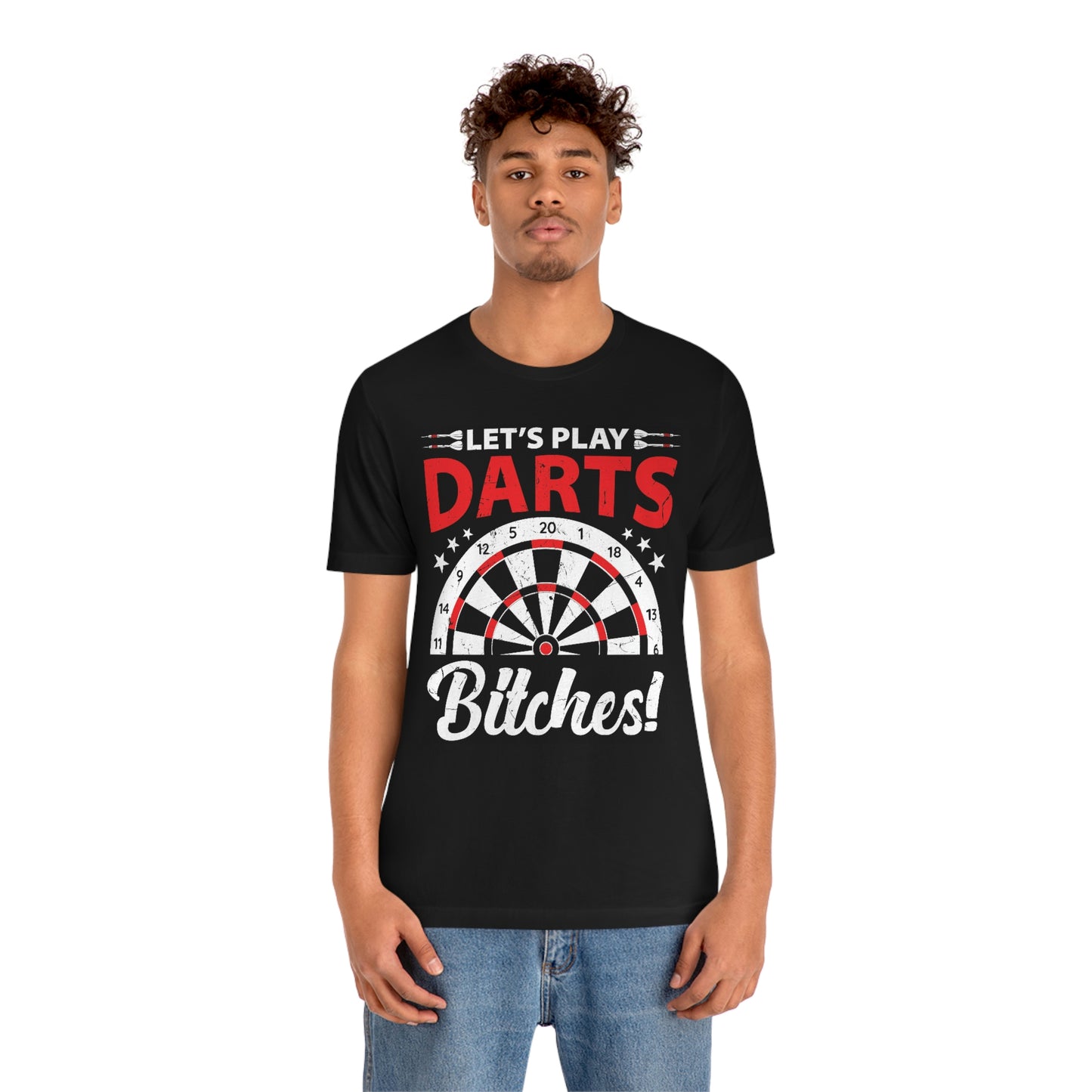 Darts— Unisex Jersey Short Sleeve Tee