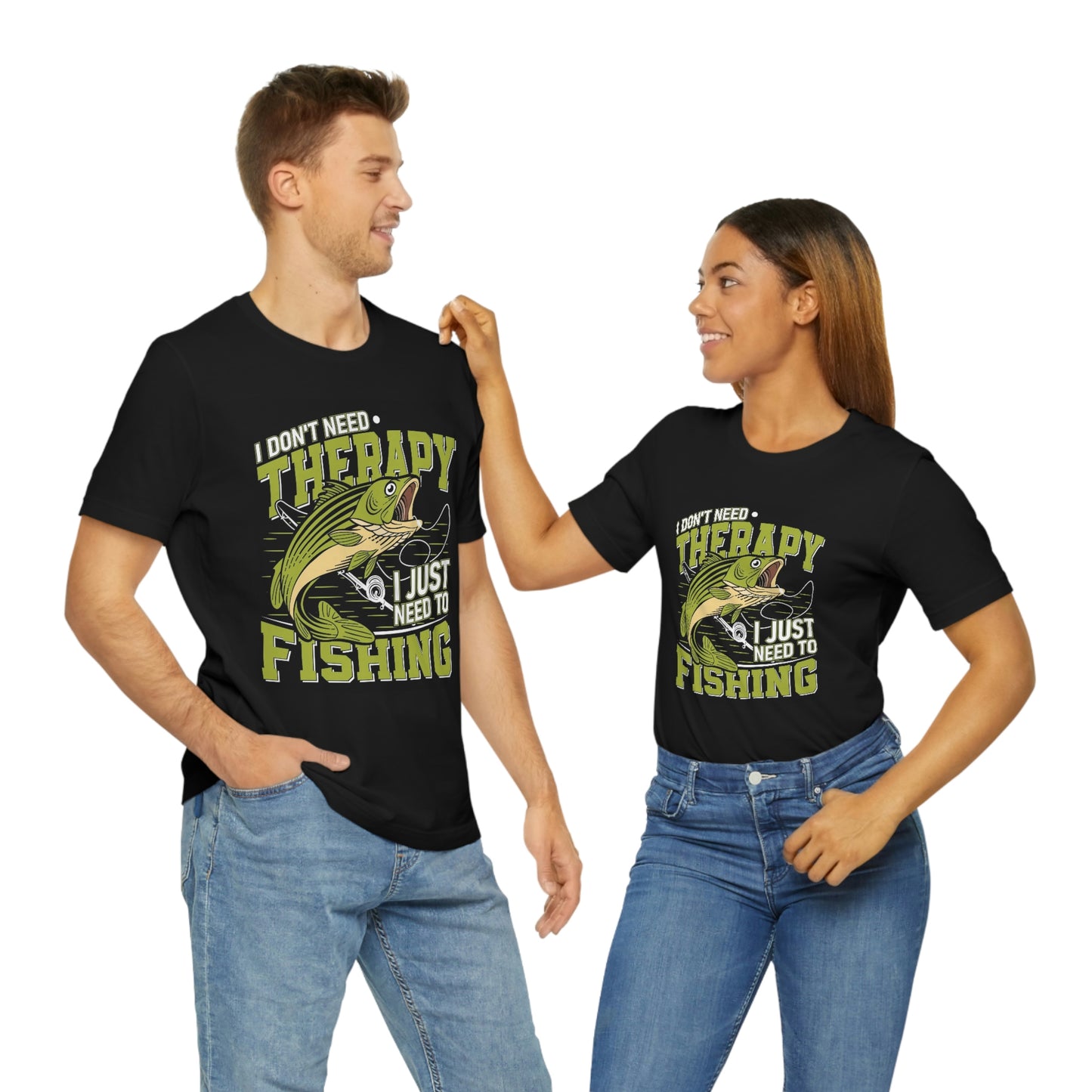 Need fishing- Jersey Short Sleeve Tee