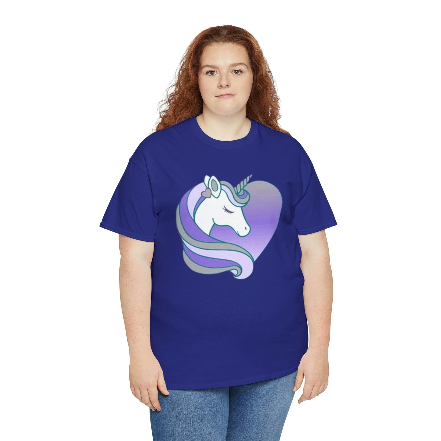 I am unicorn- Heavy Cotton Tee