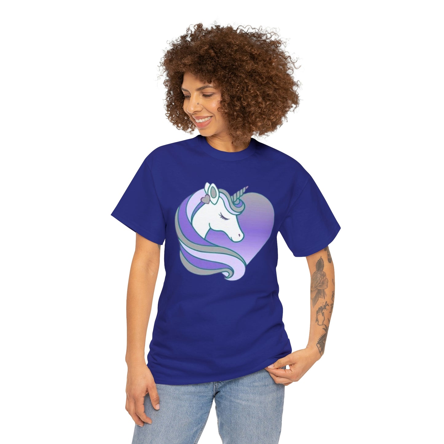 I am unicorn- Heavy Cotton Tee