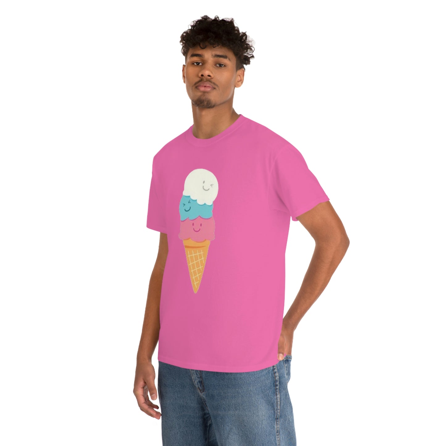 Ice cream- Unisex Heavy Cotton Tee